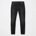 Jean Crom skinny de tiro alto, negro — principal