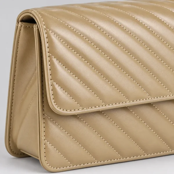 Cartera de hombro Mimi MM5519, caqui — detalle